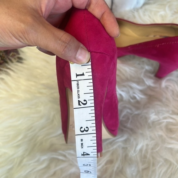 Soho Collection Women’s Classic Heels Hot Pink Pump Size EU 38 - Picture 10 of 15